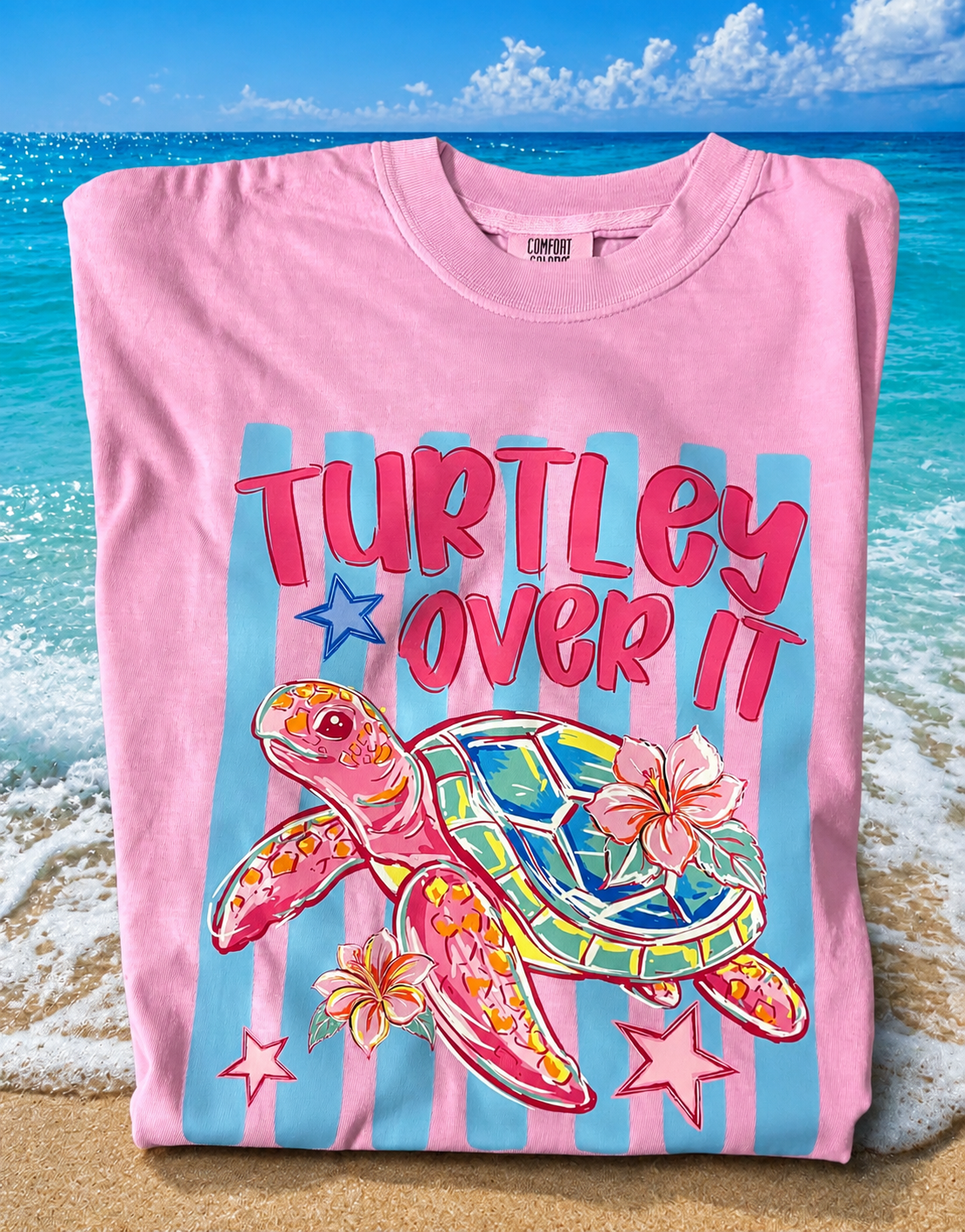 Turtley Over It Tee