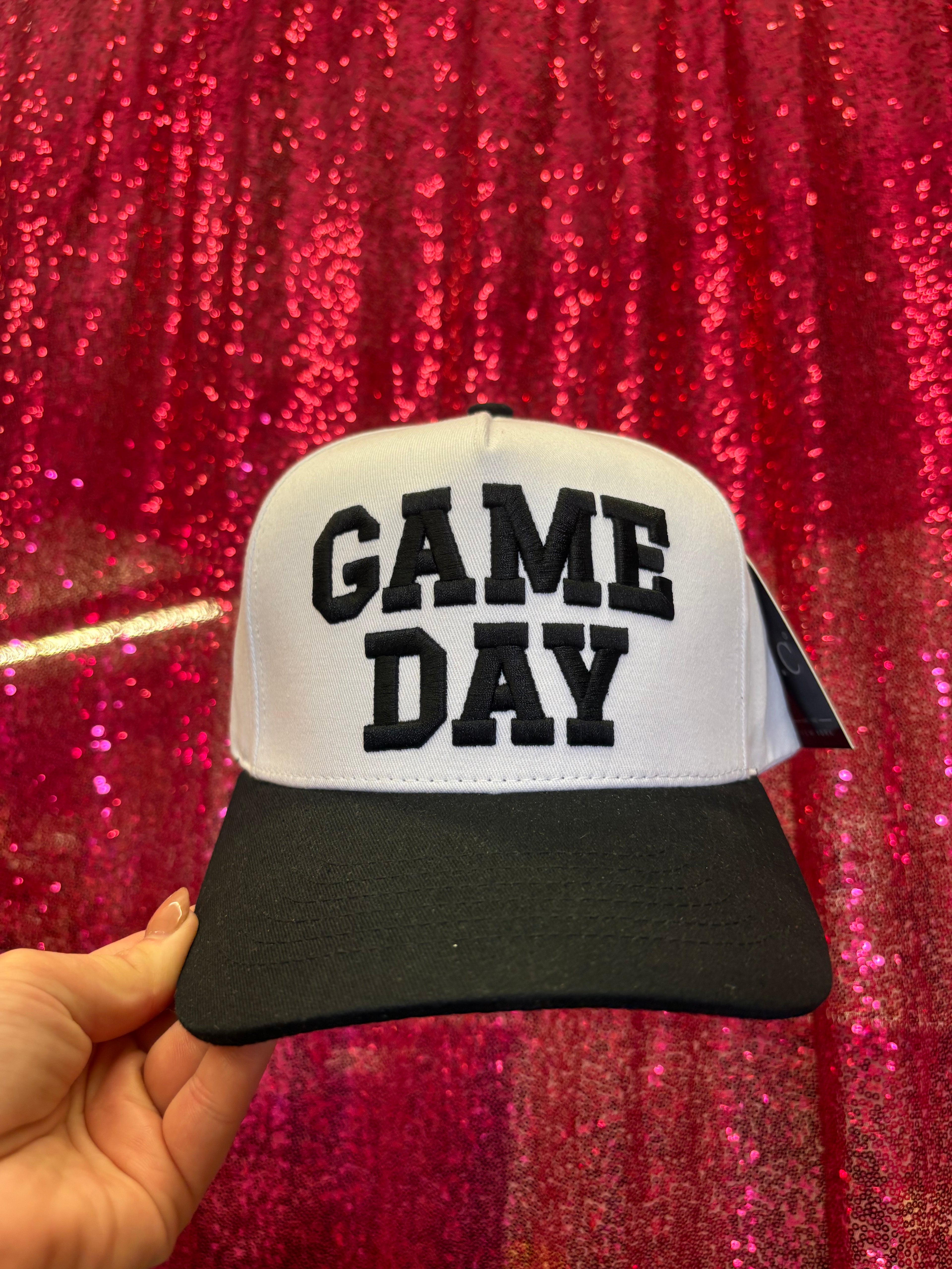 Black Game Day Trucker