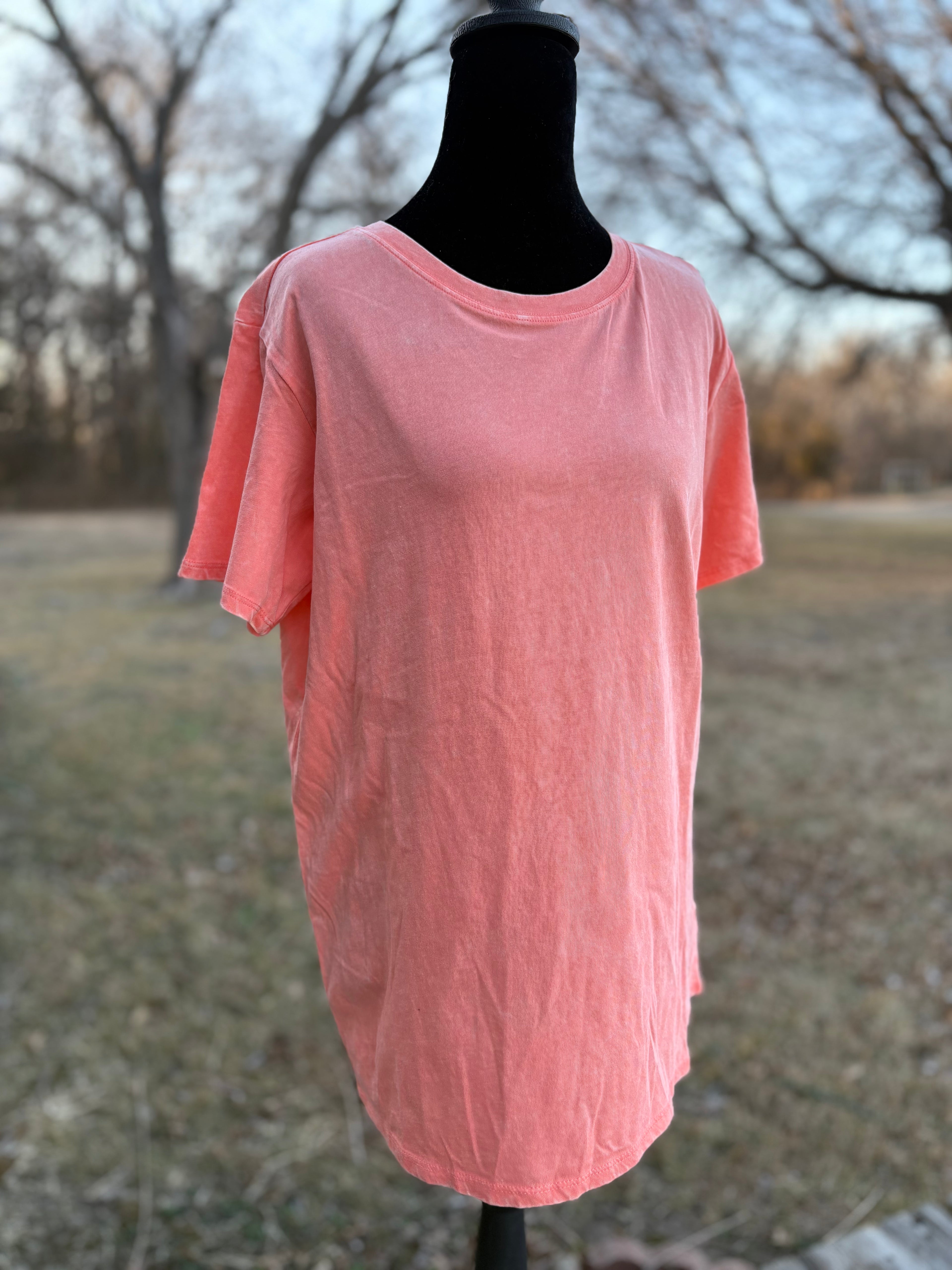 Oversized Washed Tee